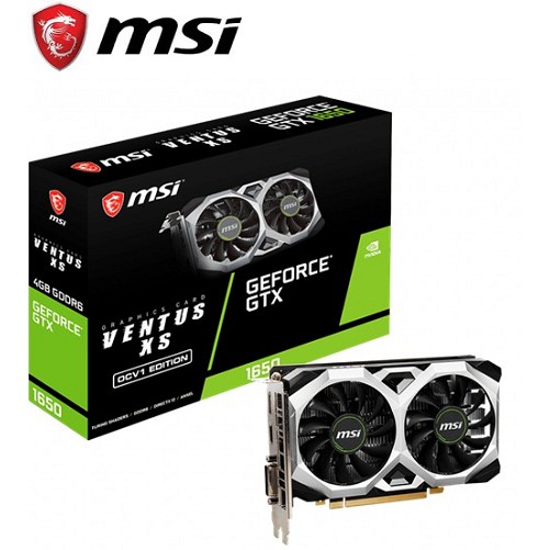 MSI GeForce GTX 1650 VENTUS XS 4G OC DDR6