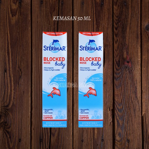 STERIMAR BLOCKED NOSE BABY / HYPERTONIC / UNTUK HIDUNG TERSUMBAT / PILEK-1