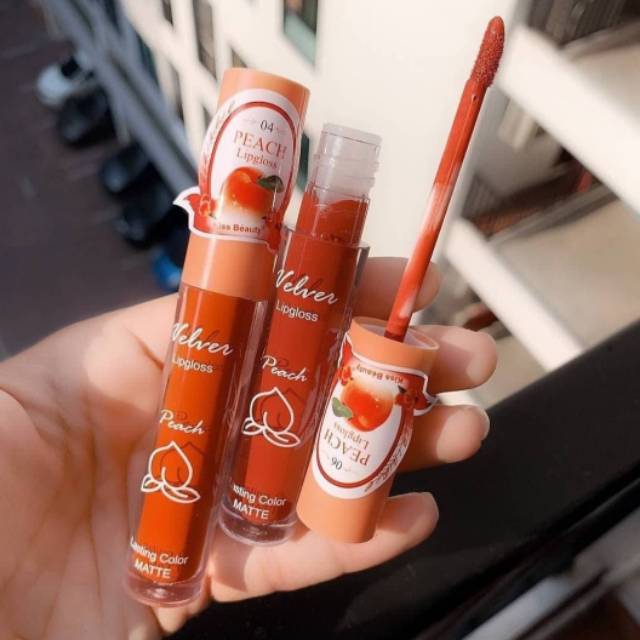 Kiss beauty lipgloss peach