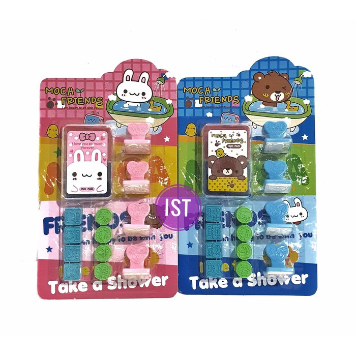 

Stempel Cap Gambar Motif Karakter - Stamp Set No.YZ-409BR - Mainan Edukasi Anak Laki Perempuan Murah