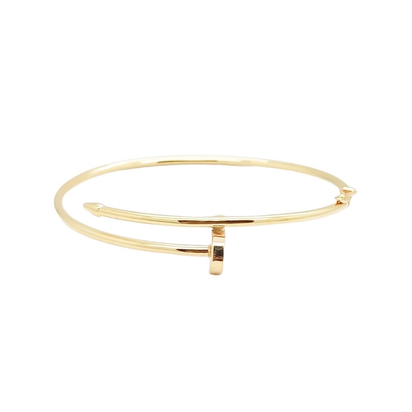 Bangle Paku Series BG210345 Hala Gold 8K Yellow Gold