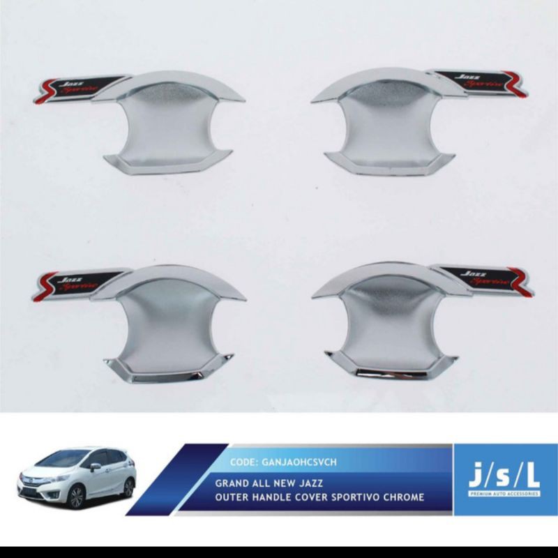 cover outer Sportivo chrome grand all new Jazz jsl