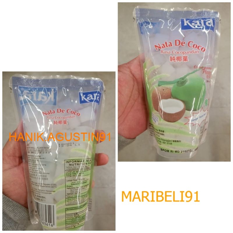 

Termurah Kara Nata De Coco Standard Pouch Cocopandan 360gr maribeli91