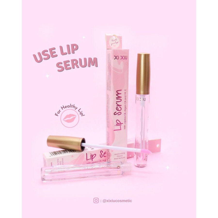 XI XIU Lip Serum - Moisturizing Glossy Pink Natural ( ready ) XiXiu