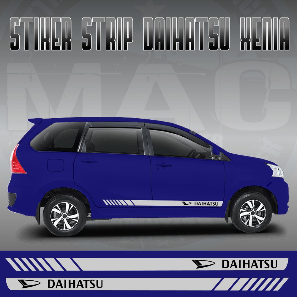 DAIHATSU CUTTING STICKER STIKER MURAH DAIHATSU XENIA 54 Shopee Indonesia