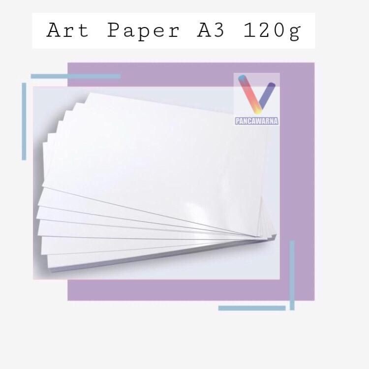 

Kertas Art Paper A3 120 Gsm (50 Lembar)