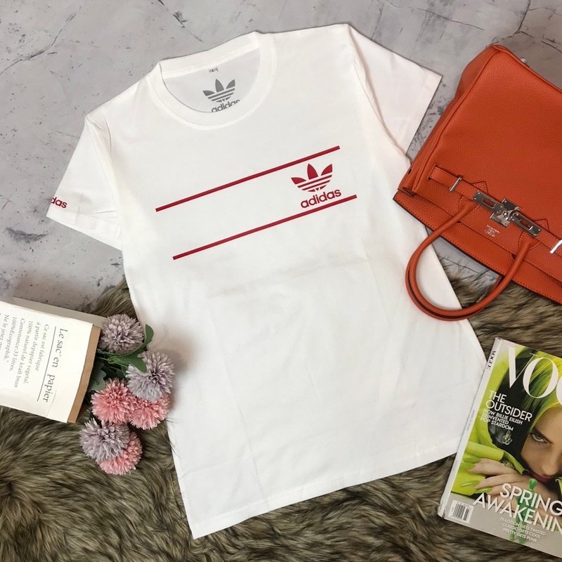 ADIDASSS LINE MAROON // KAOS ADIDAS LINE // KAOS ADIDAS IMPORT // KAOS WANITA // KAOS PRIA