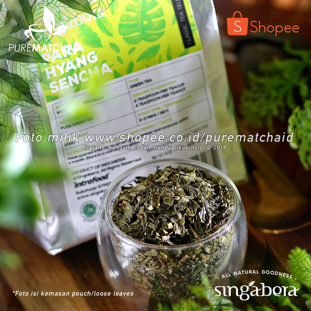 

Singabera Tea - Parahyangan Sencha 10gr SAMPLE Green Tea Teh Hijau Indonesian Tea