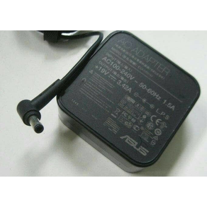 ORIGINAL Adaptor charger laptop asus A455 A455L A455LA A455LD A46 19v 3.42A KOTAK plugin DC 5.5x2.5