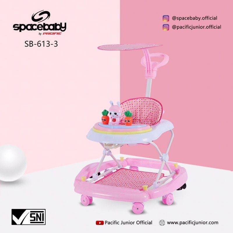 Baby Walker Space baby Spacebaby SB 611-3 &amp; SB 613-3 Family Exotic Royal