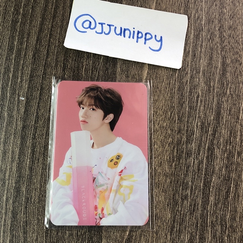 Photocard Official Blackrouge Wonjin Cravity