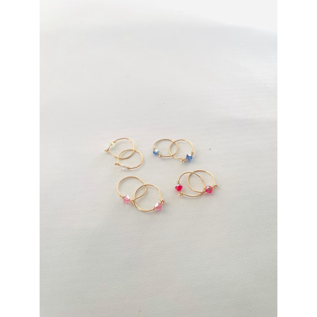 Anting Bayi &amp; Anak EMAS ASLI kadar 300 berat 0,25 gr (bayi) dan 0,5 gr (anak)