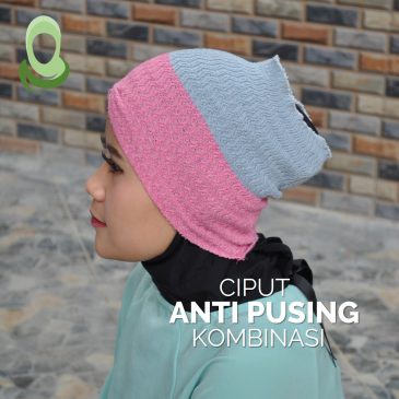 CIPUT RAJUT ANTI PUSING / CIPUT HIJAB / DALAMAN KERUDUNG / BANDANA RAJUT