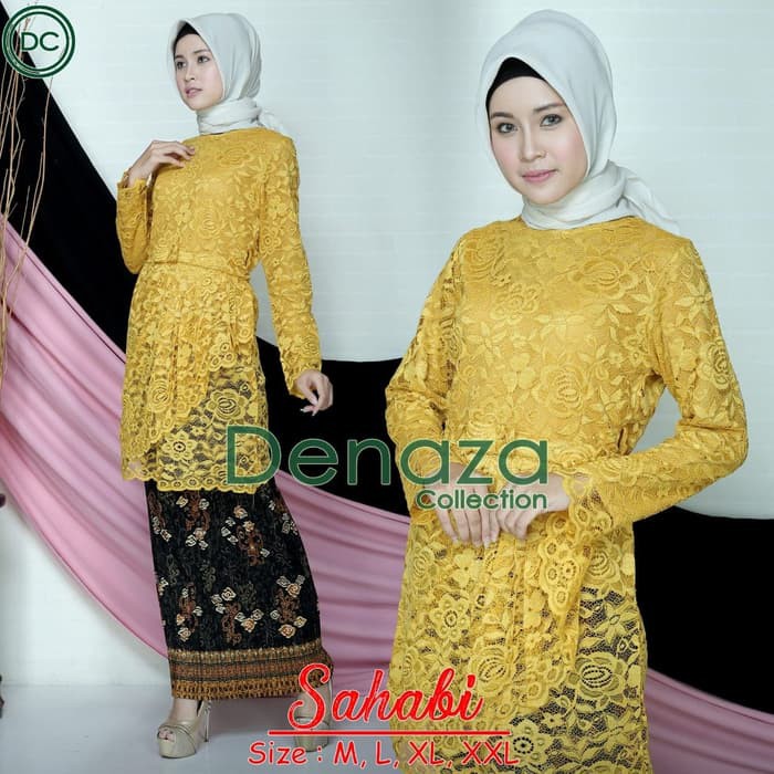 kebaya terbaru stelan kebaya brukat sahabi new