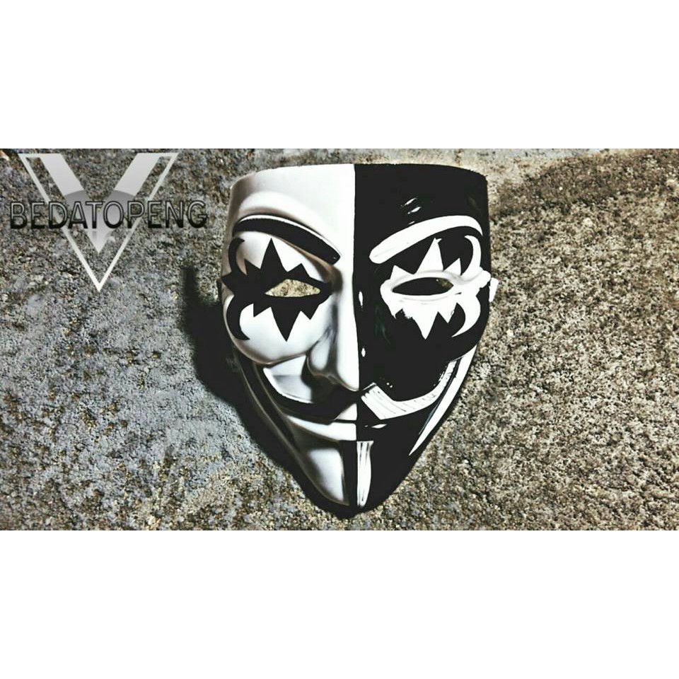 Topeng Anonymous Custom ABW Motif