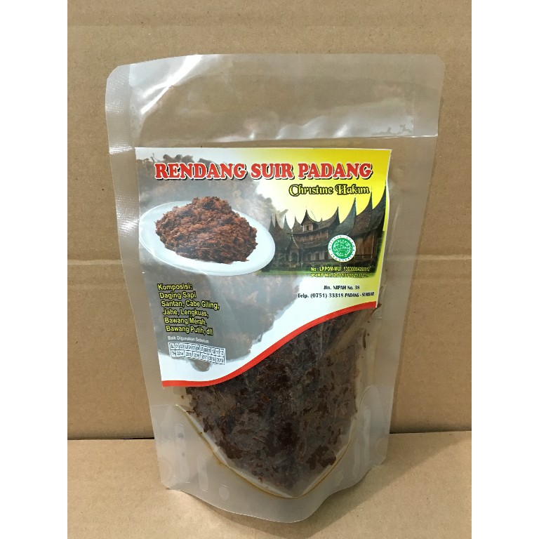 

Rendang Daging Suir Padang Christine Hakim