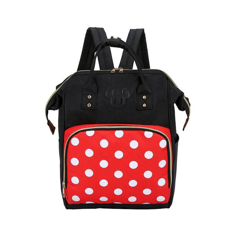 BJ212889 - MICKEY/MINNIE - TAS RANSEL LUCU POLKADOT DIAPER BAG TAS POPOK KADO LAHIRAN HAMPERS WANITA FASHION IMPORT MODIS ELEGAN TERMURAH TERLARIS TERBARU BAGSTORE JAKARTA TAS BATAM JT12889