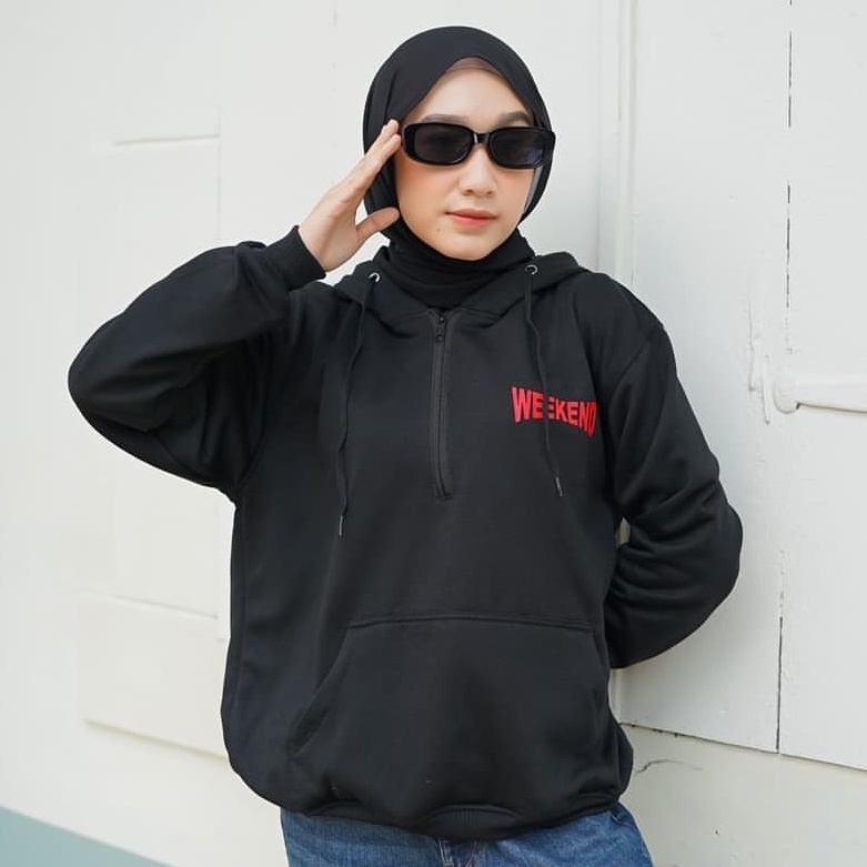 Weekend Zipper - Jaket Wanita Terbaru