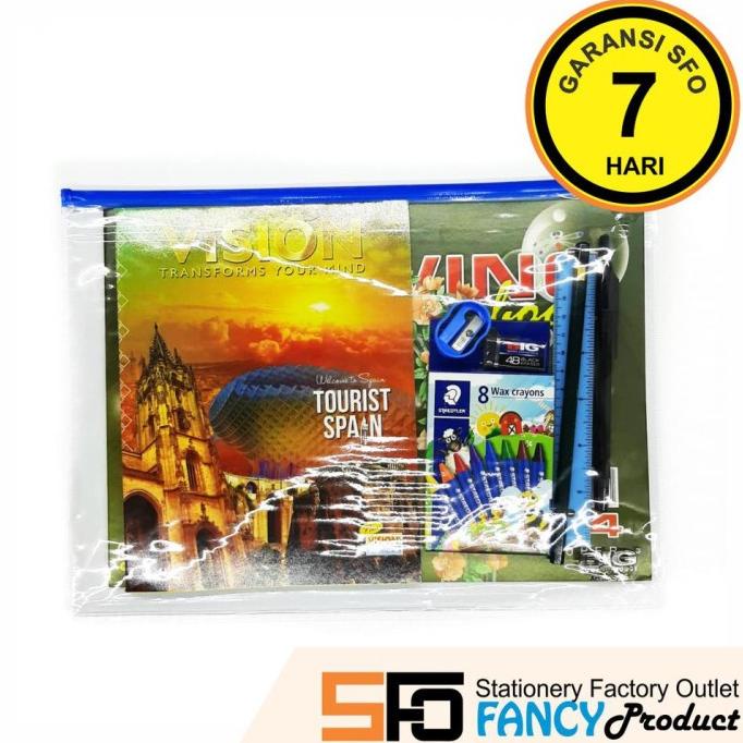 

BARU PAKET ALAT TULIS SEKOLAH INTERMEDIATE - SFO BEST SELLER