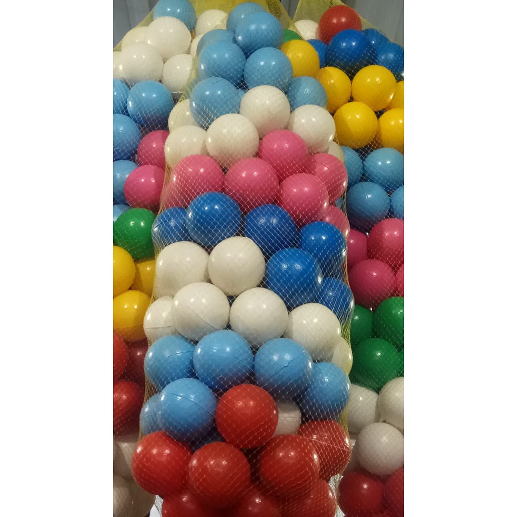 Mainan anak bola Plastik Mandi Bola isi 100 pcs