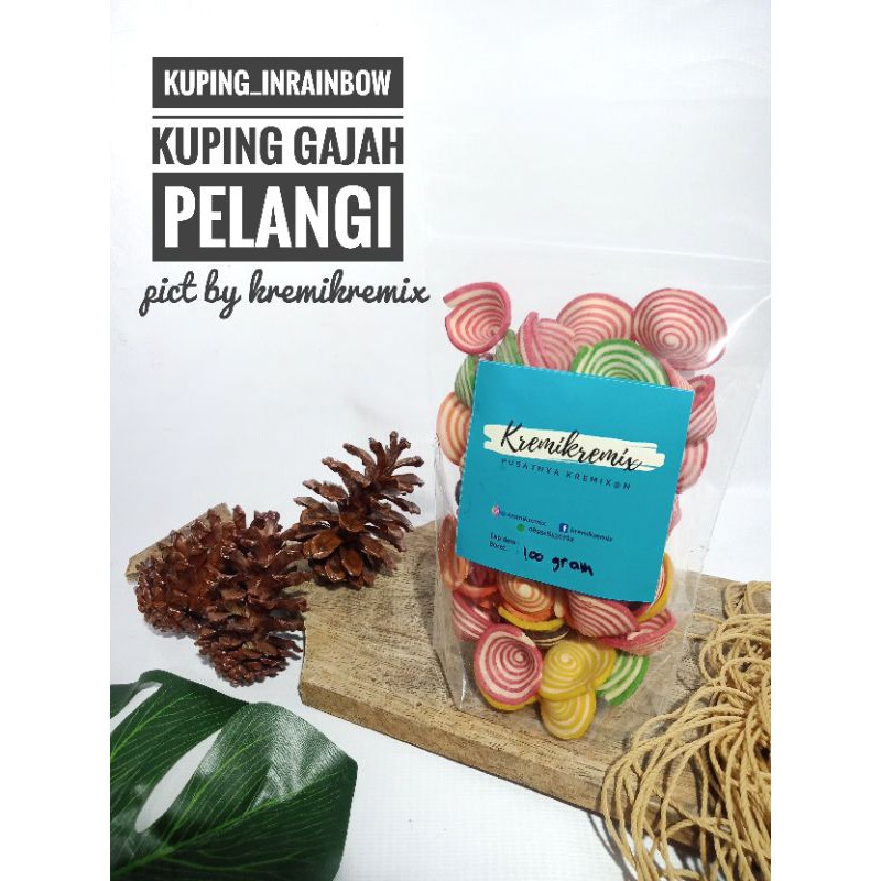 

kuping gajah rainbow 100 gram