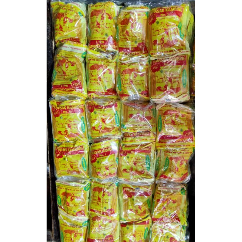 

Bumbu Kambing Selamat Majid Hamid sachet isi 20 @40 gram total 800 gram