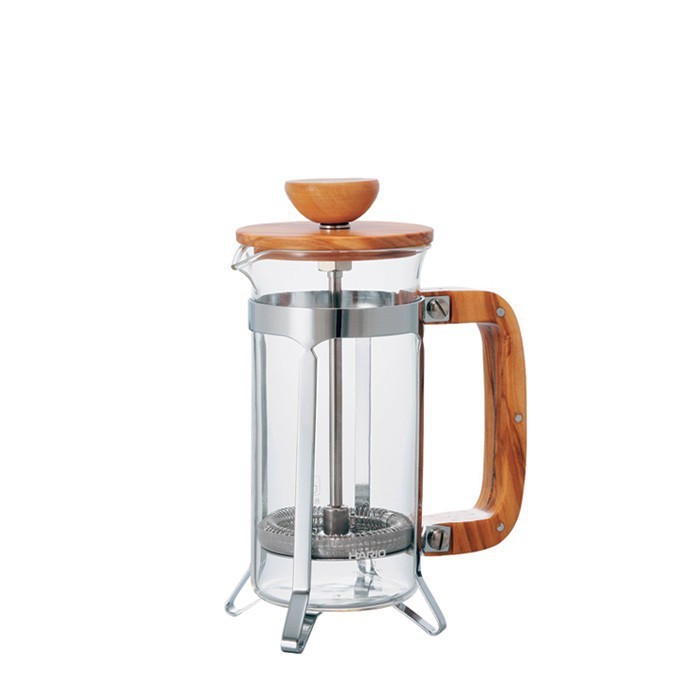 Hario - French Press Wood 2 Cups CPSW-2-OV-1