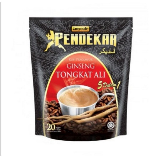 

Pendekar Ginseng Coffee Kopi (20s X 25g) Halal Certified