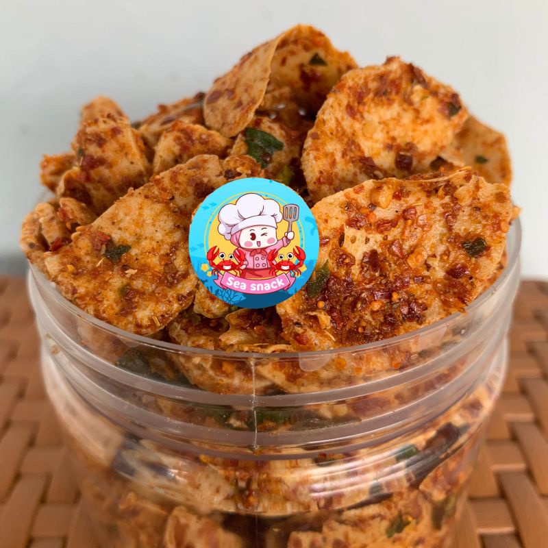 

Basreng Pipih Gurih Pedas Mantap | Keripik Basreng Pedas Daun Jeruk