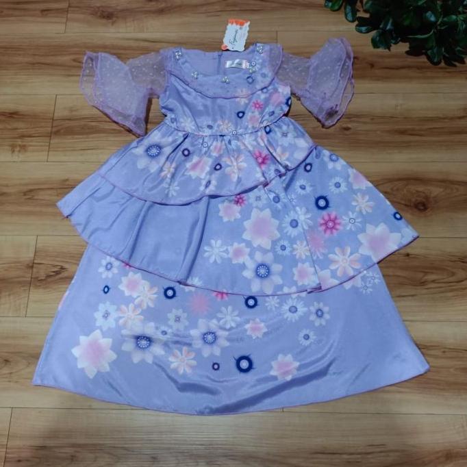 Dress kostum anak perempuan import Encanto Termurah