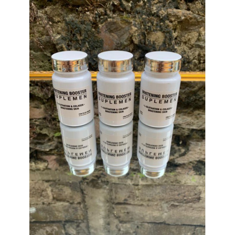 whitening booster suplemen/suplemen kromosom /pemutih kulit