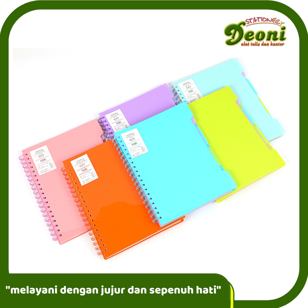 

WENGU Binder Ring B5 19K Notebook Warna 120 Lembar