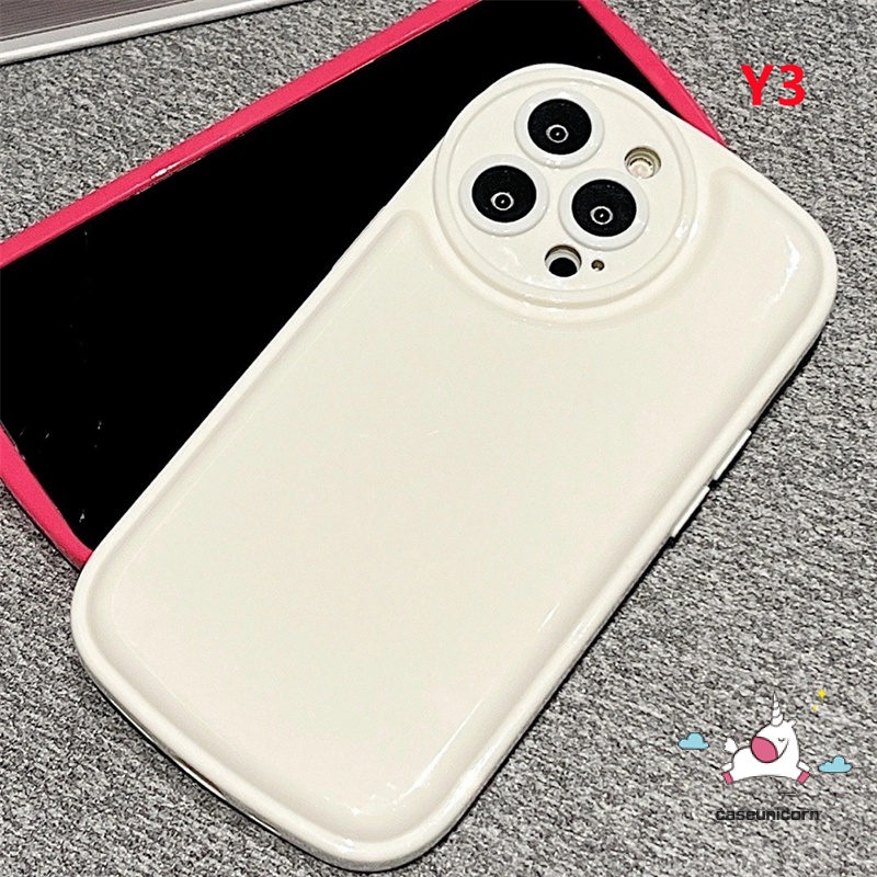 Soft Case Warna Polos Untuk iPhone 11 14 13 12 Pro MAX XR X XS MAX 7 8 6 6S 14 Plus SE 2020