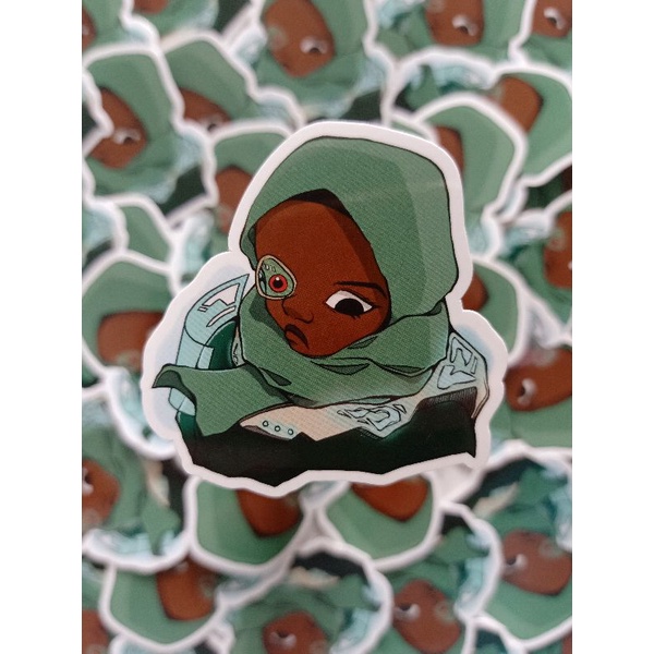 

001 Girls-03 | Sci-Fi Character Vinyl Sticker for decor, journal, scrapbook