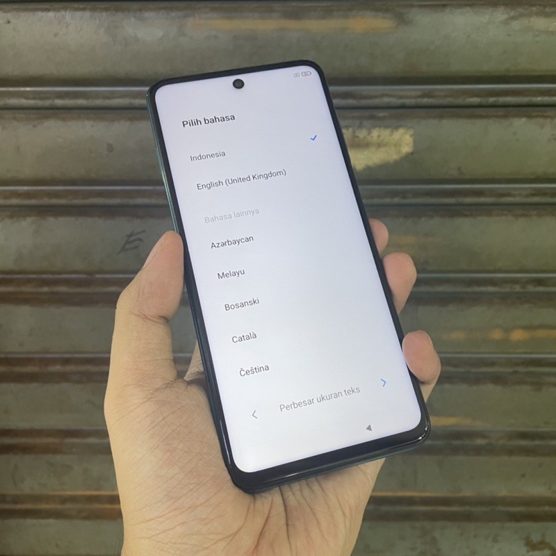 redmi note 9 pro ram 8gb internal 128gb second bekas pakai