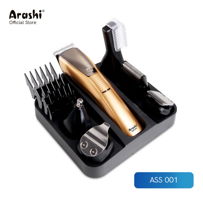 Arashi ASS001 Electric Shaver Alat Cukur Rambut Set