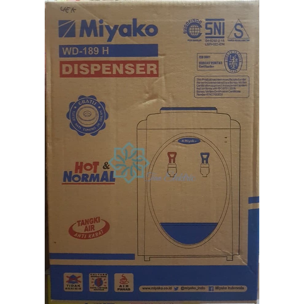 MIYAKO WD-189H Dispenser Hot &amp; Normal