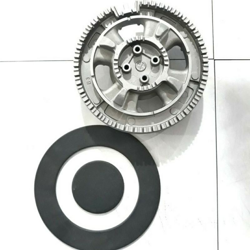 Satu Set Burner Kompor Gas Tanam RINNAI RB-712N(GB) ORIGINAL Rinnai