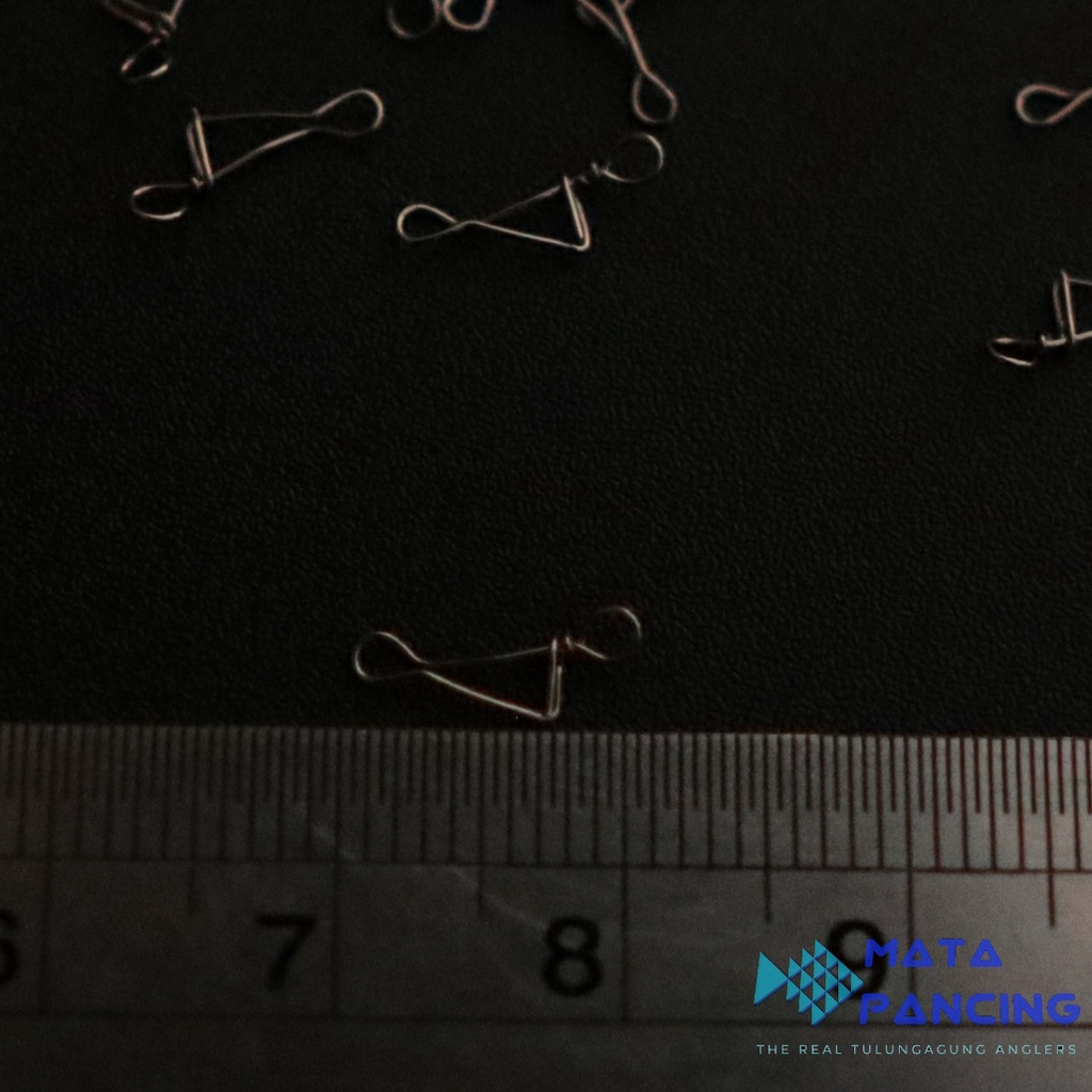 60pcs snap pelampung pancing untuk pengait snap kambangan pancing stainless anti karat