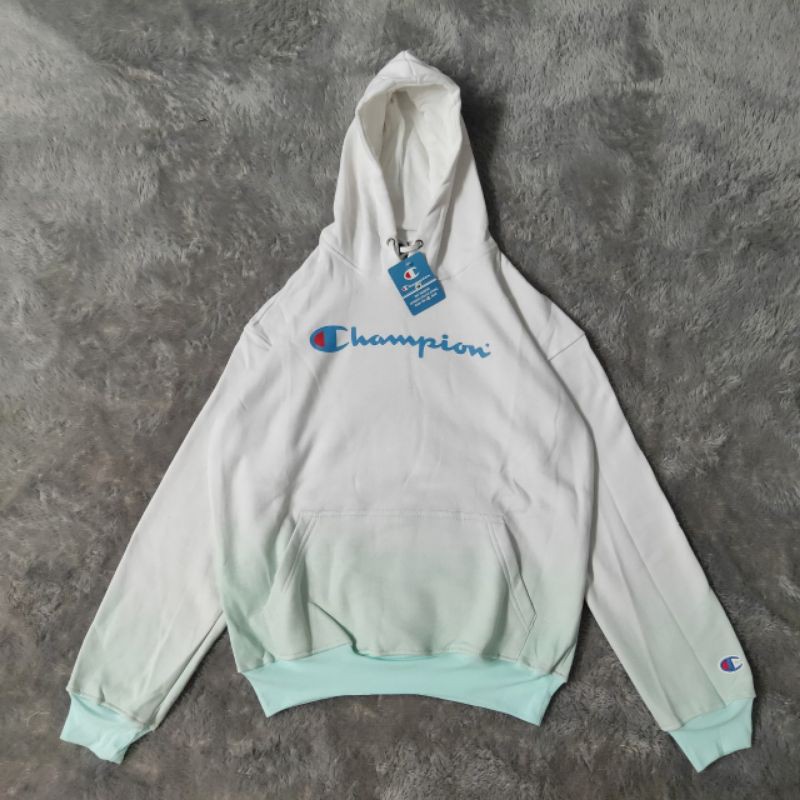 Sweater Hoodie Champion Gradasi Tie Dye Fulltag&Lebel