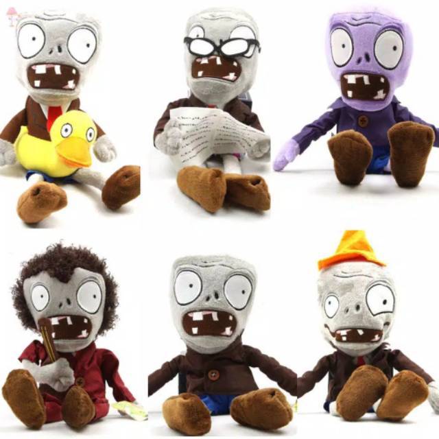Boneka plants vs zombie import / mainan plants vs zombies