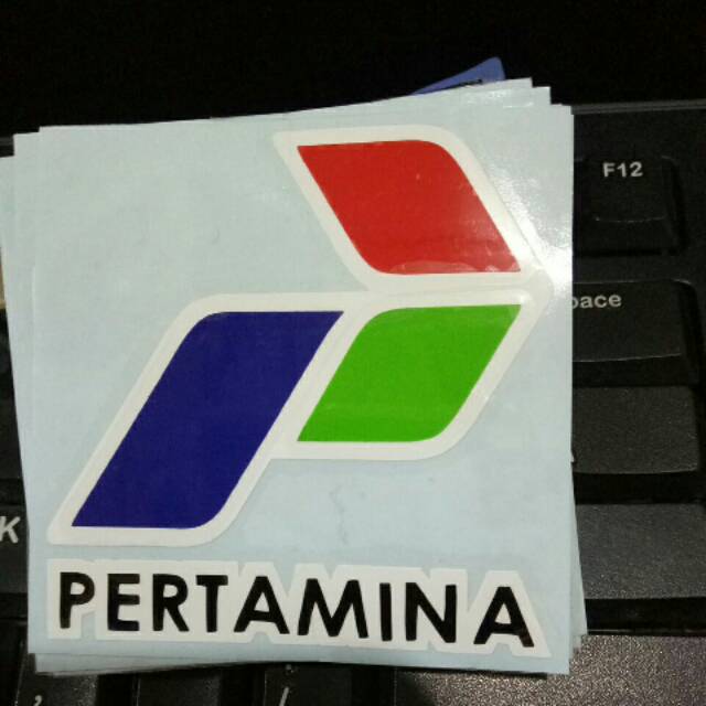 

Stiker cutting logo pertamina