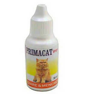 PRIMACAT DROPS OBAT ANTI DIARE &amp; MENCRET PADA KUCING PRIMA CAT 30ML