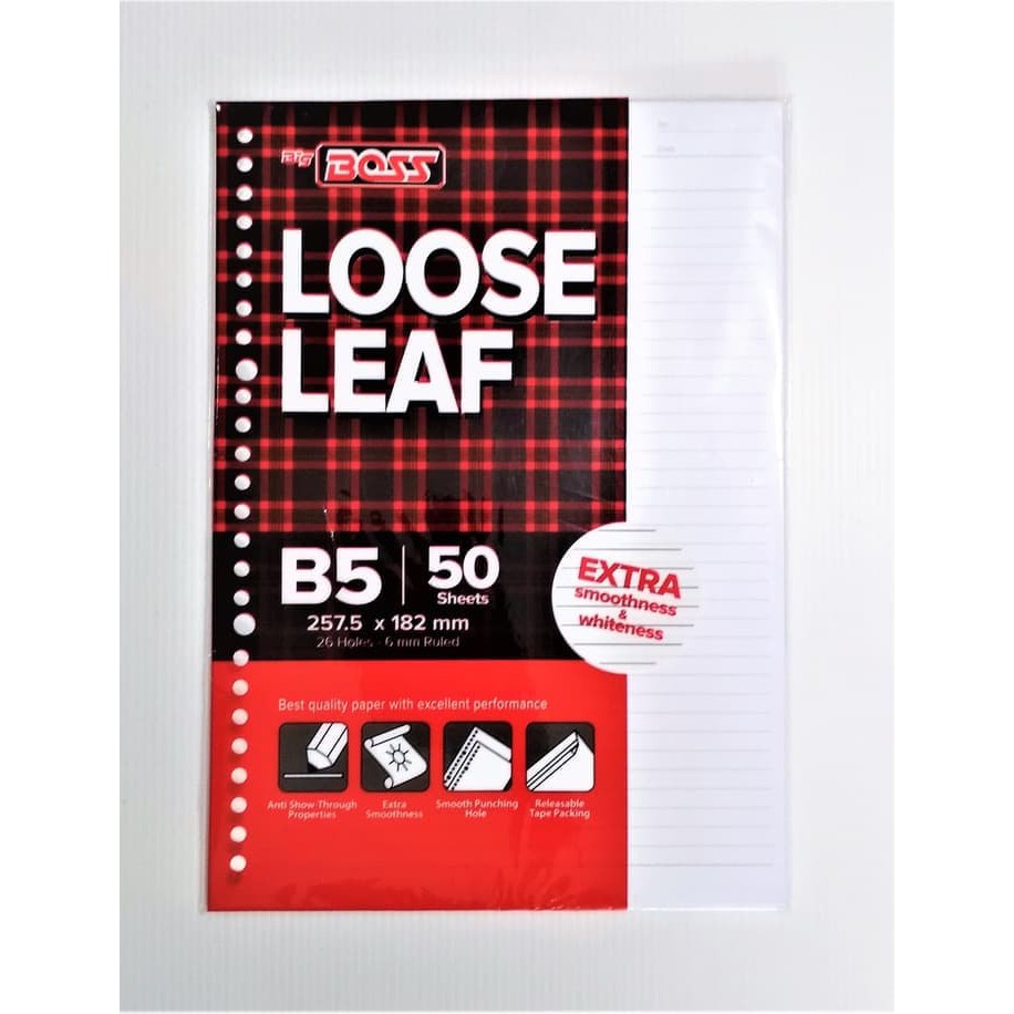 

Loose Leaf GARIS B5 Isi 50 lembar