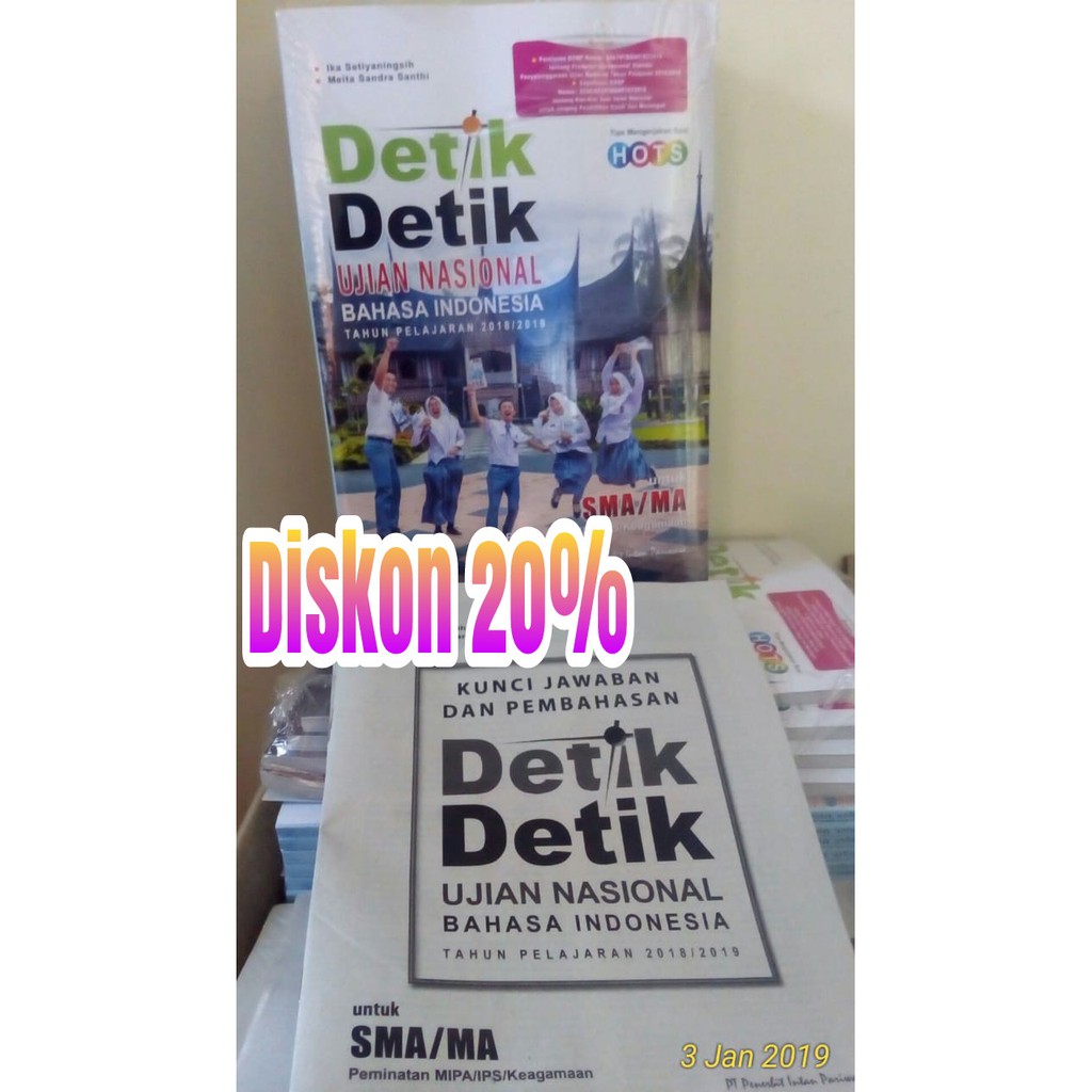 Detik Detik Unbk Sma Ma Ipa 2019 Terbaru Termurahy Shopee Indonesia