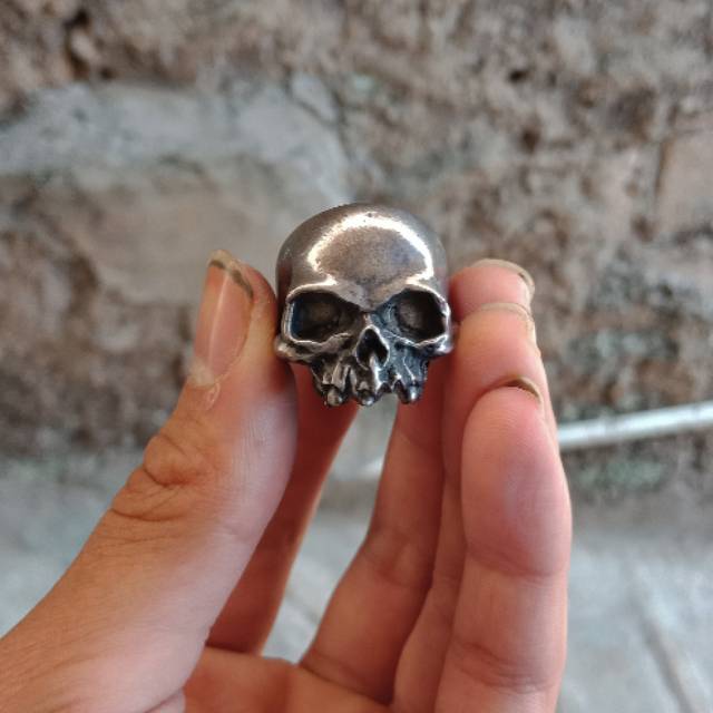 Skullring-ringskull-cincin tengkorak-fourspeed metalwerks hollowdeath original