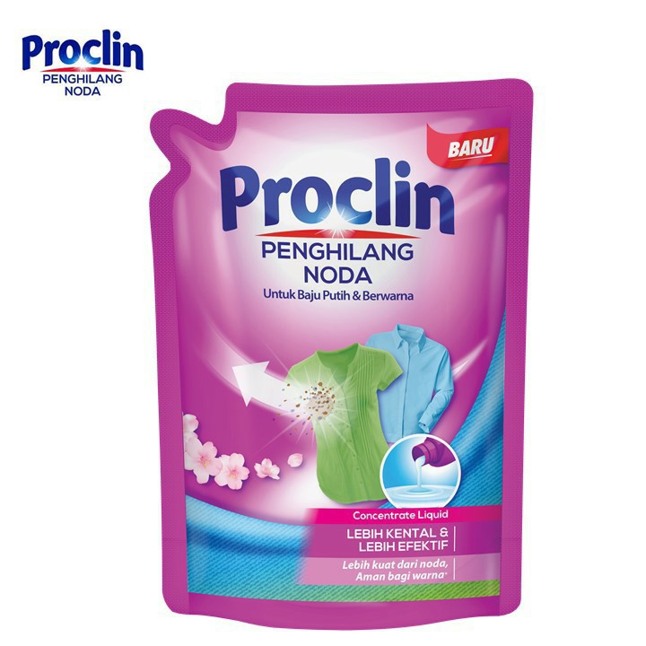 Proclin Penghilang Noda Refil 125ml/400ml