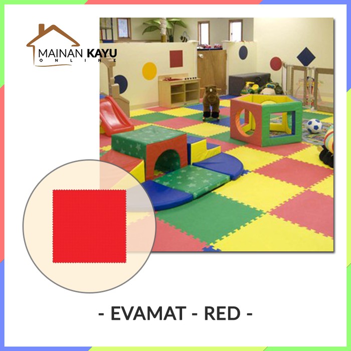Sayang Anak..    Evamat - Polos / Matras / Tikar / Karpet / Puzzle Alas Lantai Evamat