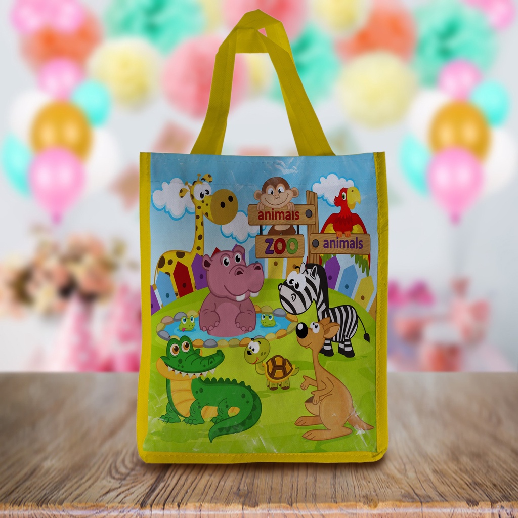 TAS ULTAH TERLARIS / TAS ULANG TAHUN / TAS READY STOK ANIMAL POTRAIT