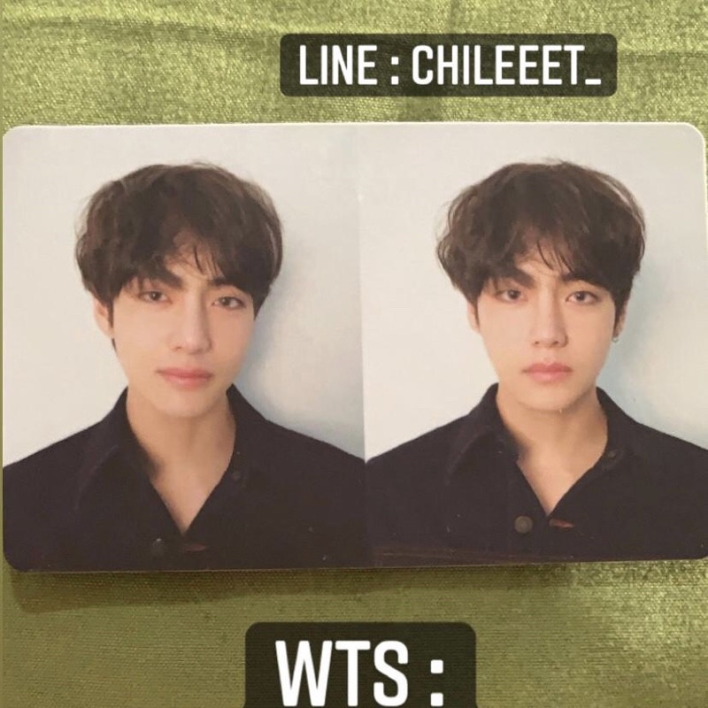 Photocard Taehyung Tear R